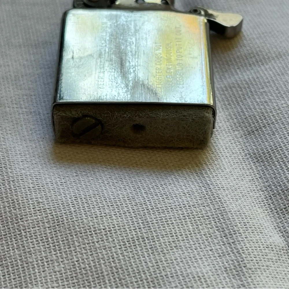 Zippo Bradford 1947-1949 Vintage Engine Turned Lighter - Picture 13 of 15